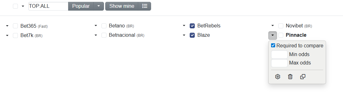 Обязательные букмекеры для сравнения